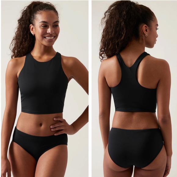 Athleta A-C Conscious Crop Bikini Top - Picture 2 of 8